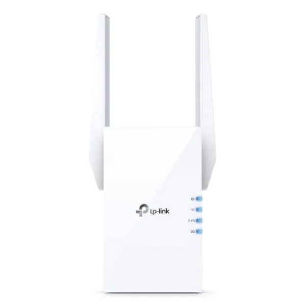 AMPLIFICADOR DE SEÑAL WIFI TP-LINK RE605X 1201 MBPS (5GHZ) + 574 MBPS (2.4GHZ) BLANCO