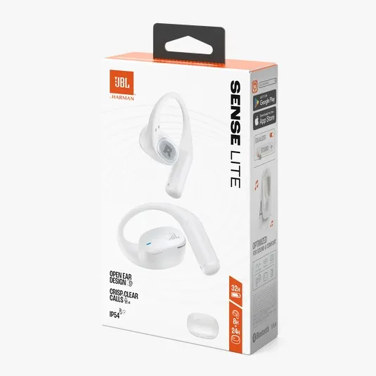 Audifonos JBL Sense Lite Open-Ear Inalámbricos Bluetooth Blanco