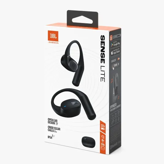 Audifonos JBL Sense Lite Open-Ear Inalámbricos Bluetooth Negro