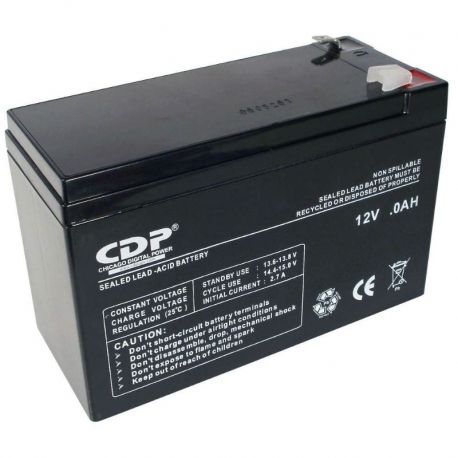 BATERIA CDP SLB12-7 7AH 12V UPS NEGRO