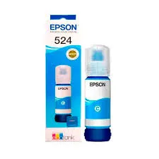Botella de Tinta Epson T524 Cian