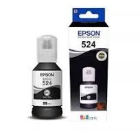 Botella de Tinta Epson T524 Negro