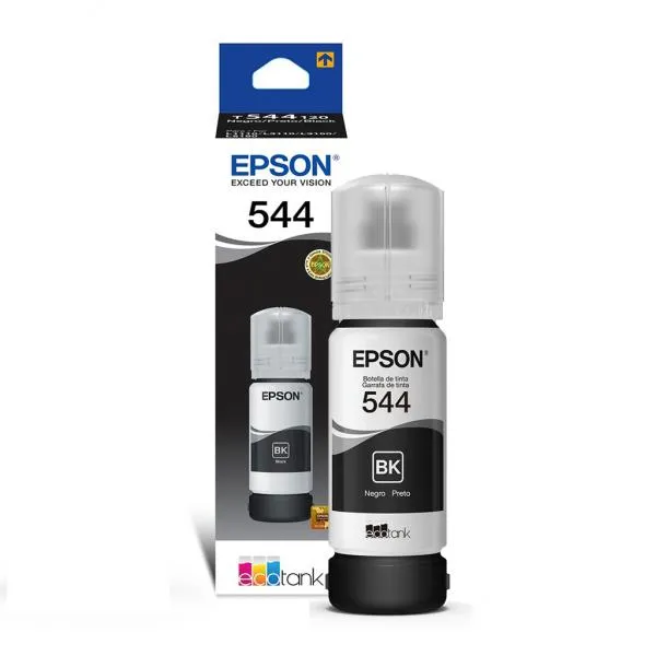 Botella de Tinta Epson T544 Negro