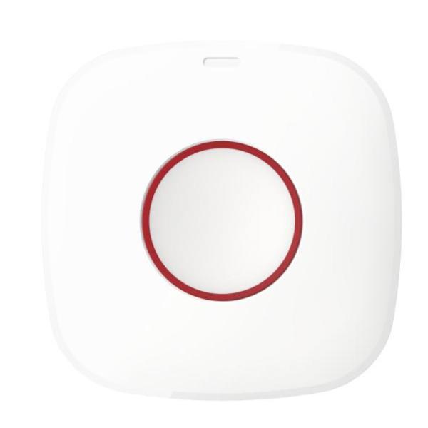 BOTON DE EMERGENCIA DE ALARMA HIKVISION DS-PDEB1-EG2-WB (B) AX PRO 433MHZ BATERIA CR2450 IP66 314300346 BLANCO