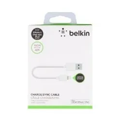 Cable Lightning Belkin para iPhone 3m Blanco