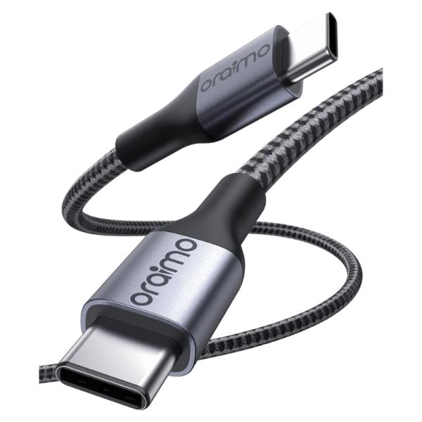 CABLE USB-C A USB-C ORAIMO OCD-173CC 5A 3M GRIS
