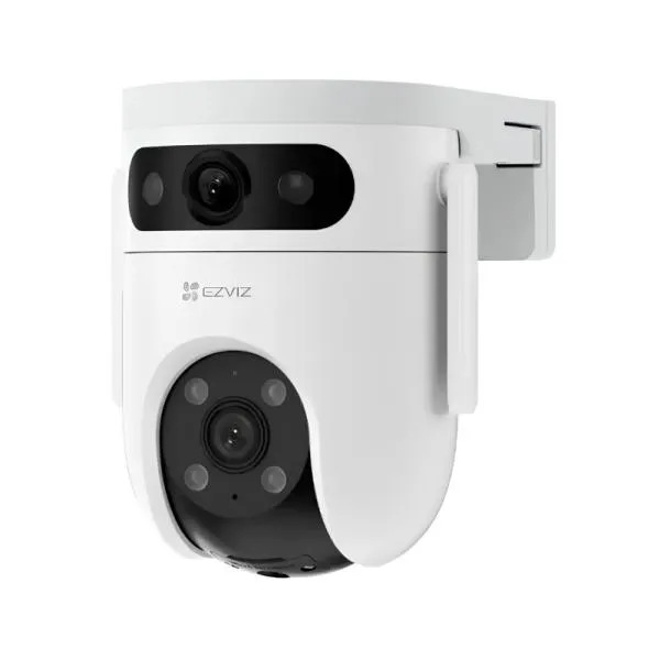 CÁMARA DUAL PT WIFI EZVIZ H9C DUAL 2K R105 2K WIFI 6 2.8MM Y 6MM 30M IR/40M COLOR AUDIO BIDIRECCIONAL 303103786 BLANCO