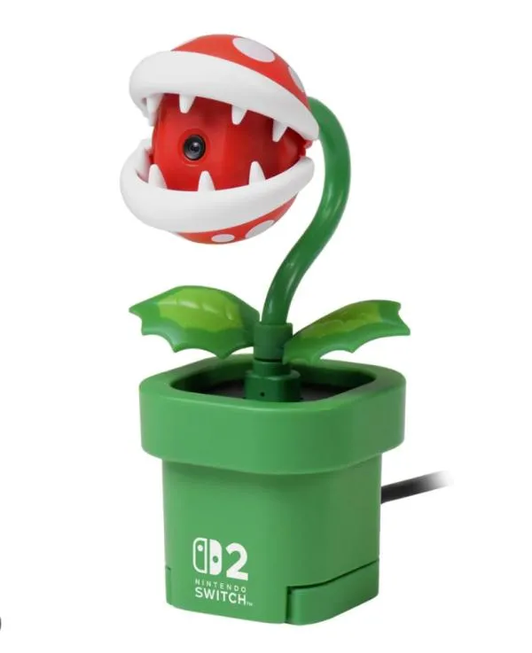 Camara Hori Planta Pirana Nintendo Switch 2