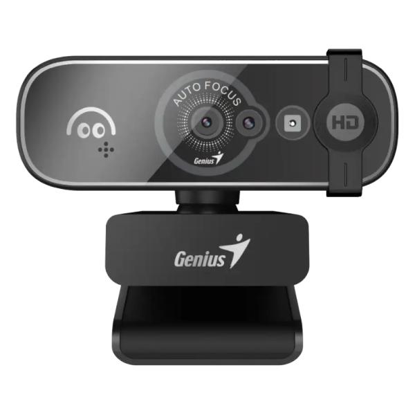 CÁMARA WEB GENIUS FACECAM OPEN 1080P FULL HD USB-A/USB-C RECONOCIMIENTO FACIAL Y CUBIERTA DE PRIVACIDAD 32200011400 NEGRO