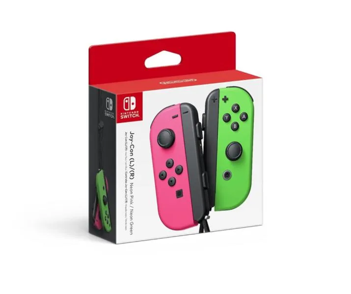 Control Nintendo Switch Joy-Con L/R Neon Pink/Green