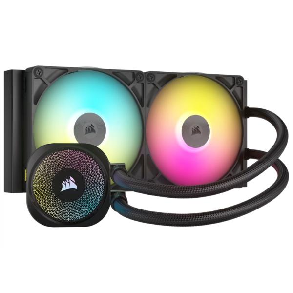 ENFRIAMIENTO LIQUIDO CORSAIR ICUE LINK TITAN 280 RX RGB AIO 280MM CW-9061017-WW NEGRO