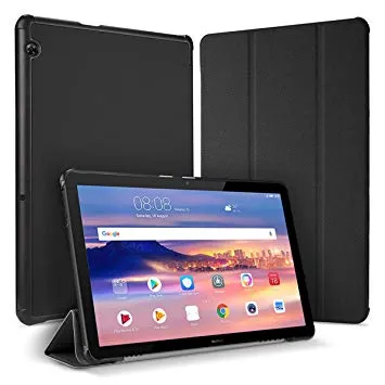 Estuche Flip para Huawei MediaPad T5 Negro