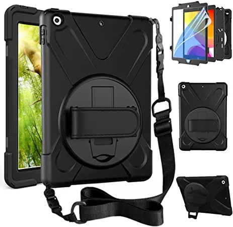 Estuche para iPad 10.2" 8va y 7ma Generacion Negro Seymac