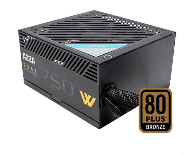 Fuente de Poder AZZA 750W 80 Plus Bronze