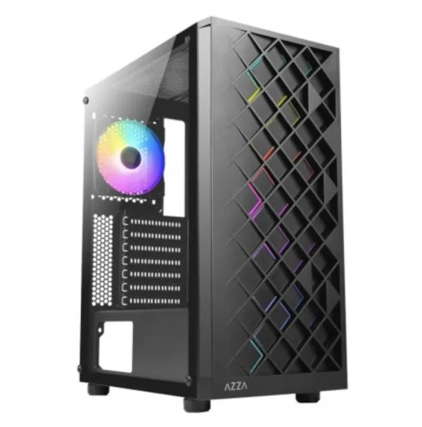 Gabinete PC AZZA Spectra 280B Gaming Mid Tower ARGB