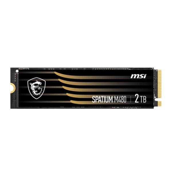 HD INTERNO SOLIDO 1TB MSI SPATIUM M480 PRO M.2 2280 PCIE GEN4 X4 7400MB/S / 6000MB/S S78-440L1G0-P83 NEGRO