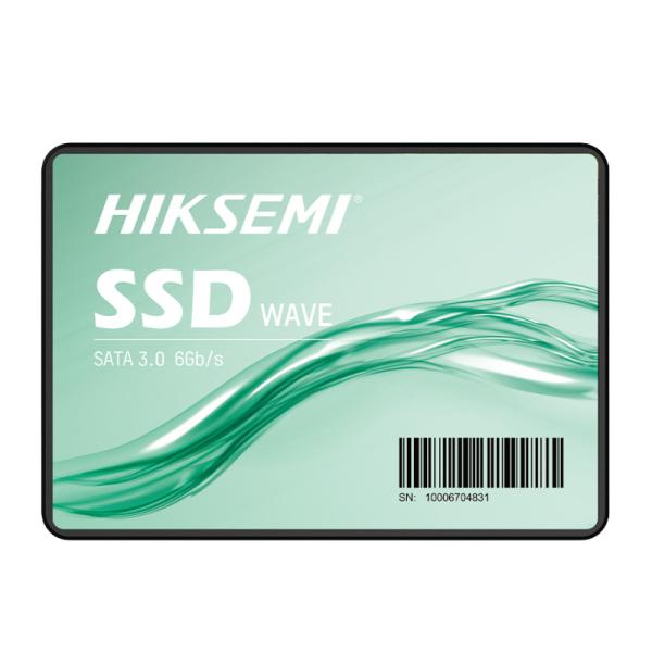 HD INTERNO SÓLIDO 512GB HIKSEMI WAVE(S) 2.5 PULG SATA III 530MB/S / 450MB/S HS-SSD-WAVE(S) 512G NEGRO