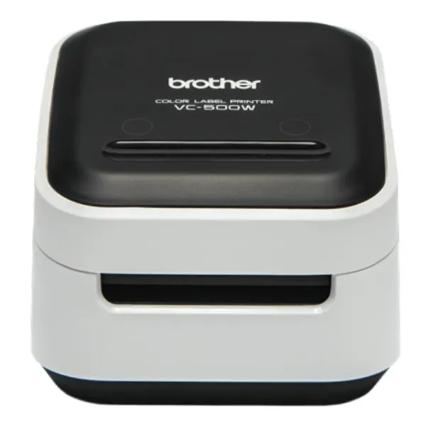 IMPRESORA DE ETIQUETAS BROTHER VC500W INALÁMBRICA WIFI NEGRO / BLANCO