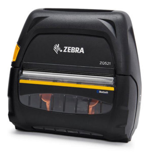 IMPRESORA MOVIL PUNTO DE VENTA ZEBRA ZQ521 TERMICA DIRECTA BLUETOOTH 4.1 4.45 PULG DE ANCHO  ZQ52-BUE000L-00 NEGRO