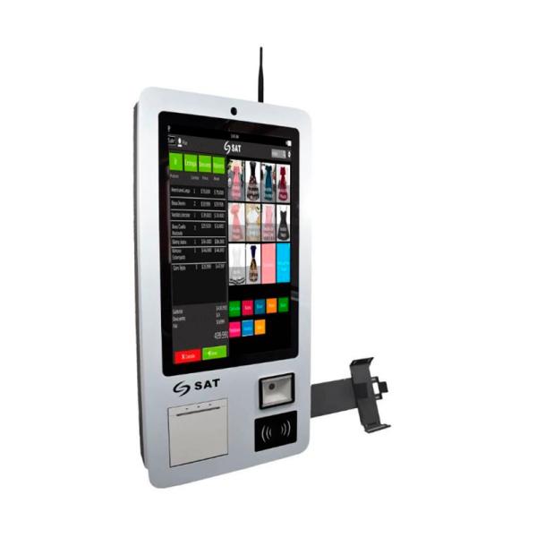 KIOSCO TRANSACCIONAL SAT AMERICA KT21LC 21  PULG ANDROID 8.0 IS 4050047000143