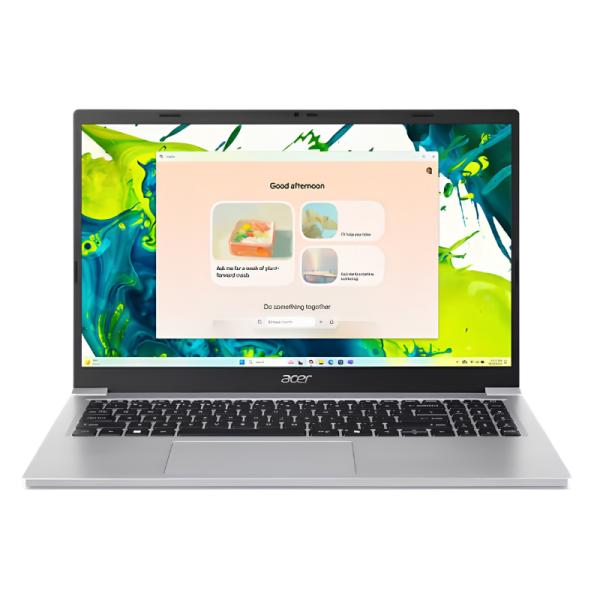 LAPTOP ACER ASPIRE LITE 15.6 PULG AL15-36P-32XP CORE 3 N350 8GB 128GB WIN 11 INGLÉS NX.DE2AA.001 PLATEADO