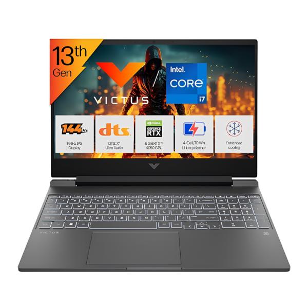 LAPTOP GAMING HP VICTUS 15-FA2104TX 15.6 PULG I7-13620H 16GB 512GB RTX 4050/6GB WIN 11 INGLÉS C25VQPA#ACJ AZUL