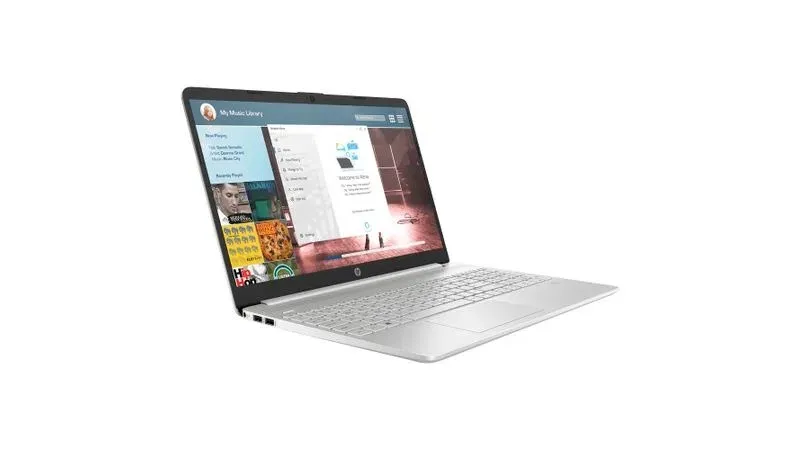 Laptop HP 15-DY2060LA i3-1125G4 8GB 256GB SSD 15.6" Windows 11 Teclado Ingles Natural Silver