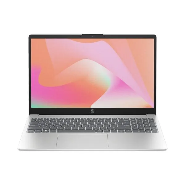 Laptop HP 15-FD0215DX Core i5-1334U 16GB 512GB SSD Intel Graphics 15.6" FHD Touch Windows 11 Teclado Ingles Natural Silver