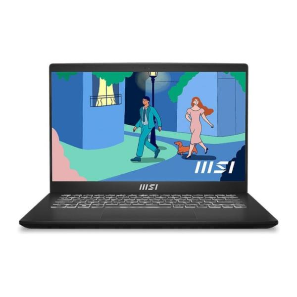 LAPTOP MSI MODERN 14 C7M 14 PULG RYZEN 5 7430U 16GB DDR4 512GB M.2 PCLE SSD WIN 11 HOME ESPAÑOL 9S7-14JK12-290 NEGRO