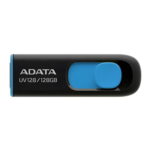MEMORIA USB 128GB ADATA UV128 USB-A  3.2 GEN 1 AUV128-128G-RBE NEGRO / AZUL