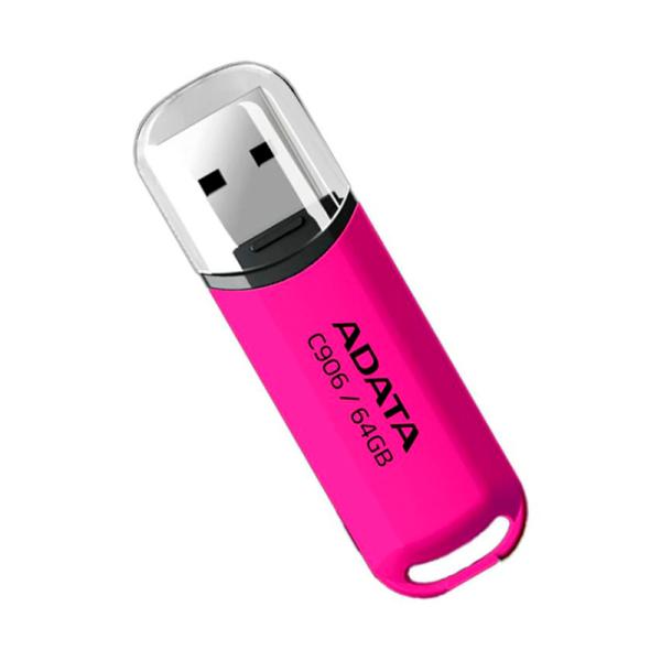 MEMORIA USB 64GB ADATA AC906 USB-A 2.0 AC906-64G-RPP ROSADO