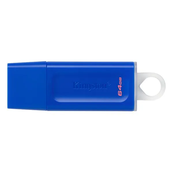 MEMORIA USB 64GB KINGSTON DATA TRAVELER EXODIA USB-A 3.2 GEN 1 KC-U2G64-7GB AZUL