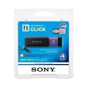 Memoria USB Sony Micro Vault Click 4GB USB 2.0