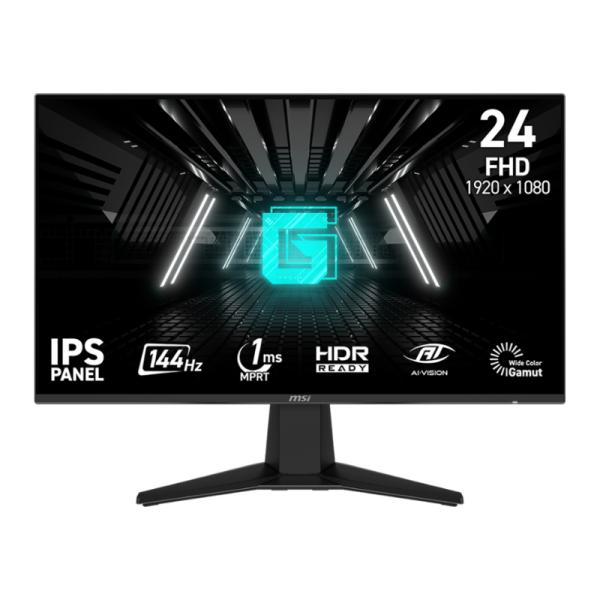 MONITOR MSI G242L E14 23.8 PULG PLANO 144HZ 1920 x 1080 HDMI Y DP 9S6-3BC61T-002