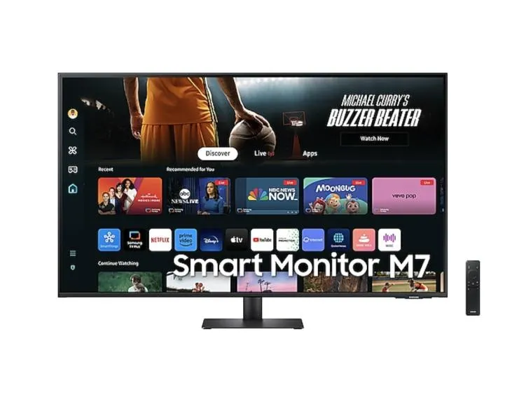 Monitor Smart Samsung M7 M70D 43" 4K UHD
