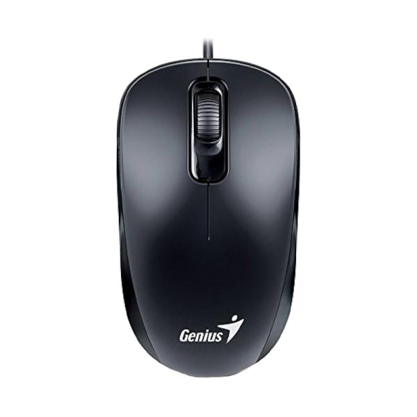 MOUSE GENIUS RS2 DX-110 ALÁMBRICO USB 1200 DPI 31010116100 NEGRO