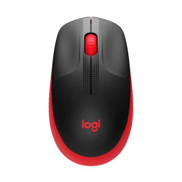 MOUSE LOGITECH  M190 INALÁMBRICO CON RECEPTOR NANO 1000 DPI 910-005904 ROJO