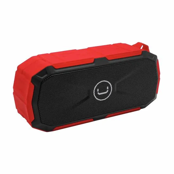 Parlante Bluetooth Cliff TWS Rojo Unno Tekno