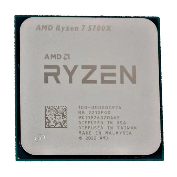 PROCESADOR AMD RYZEN 7 5700X 5TA GEN 3.4 GHZ AM4 100-100000926WOF