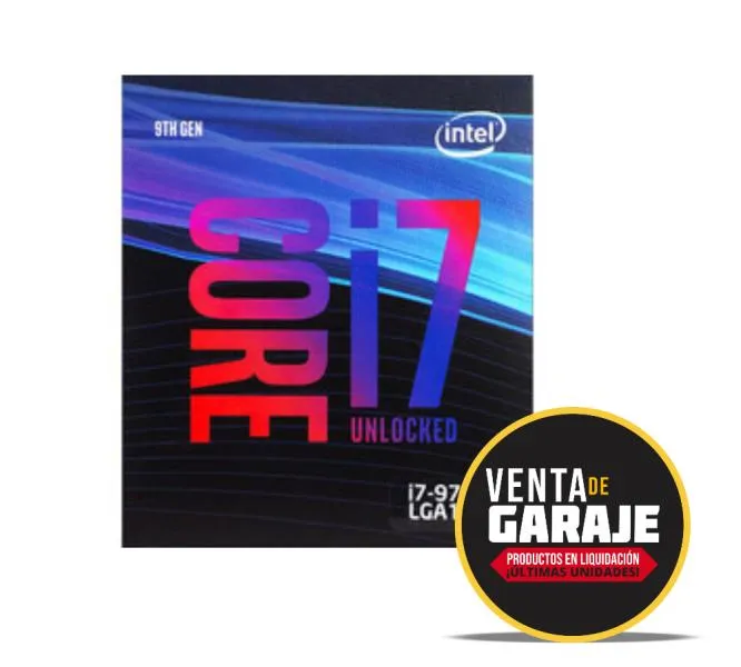 Procesador Intel Core i7-9700K LGA1151 8C/8T 3.6GHz