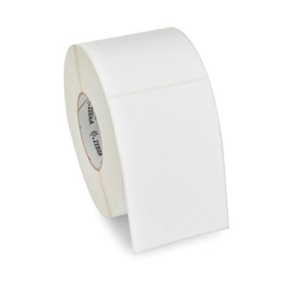 ROLLO DE ETIQUETA ZEBRA Z-ESSENTIALS 540T 4 PULG X 2 PULG NUCLEO 3 PULG 8 PULG OD SIN PERFORACION 10043286