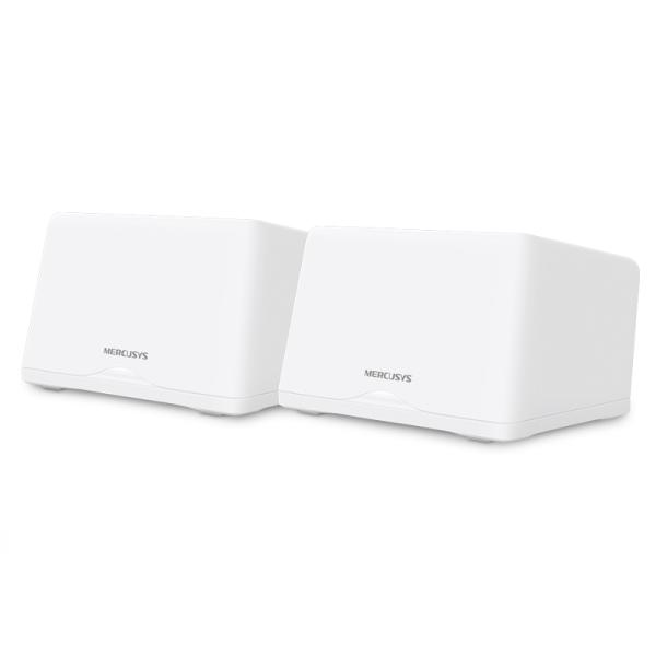ROUTER MERCUSYS HALO H47BE(2-PACK) TRI BAND 2.4/5/6 GHZ 9300 MBPS WIFI 7 MESH PUERTOS WAN/LAN BLANCO