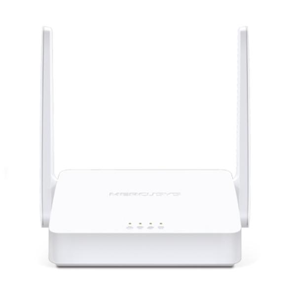 ROUTER MERCUSYS MW302R 2.4 GHZ 300 MBPS WIFI 4 PUERTOS WAN / LAN BLANCO