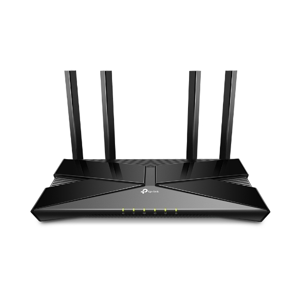 ROUTER TP LINK ARCHER AX23 2.4 GHZ 5 GHZ AX1800 WI FI 6 GIGABIT PUERTOS WAN / LAN NEGRO