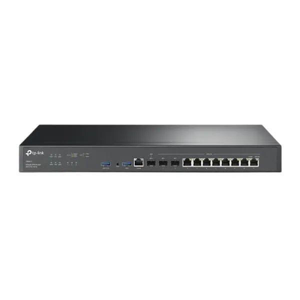 ROUTER TP LINK ER8411(UN) 10G VPN OMADA PUERTOS WAN/LAN NEGRO
