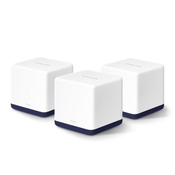 SISTEMA WIFI MERCUSYS H50G (3-PACK) AC1900 WHOLE MESH HALO BLANCO