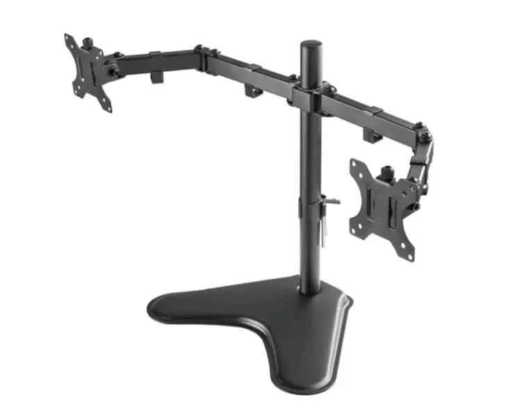 Soporte de Escritorio para 2 Monitores o TV hasta 32" Unno Tekno