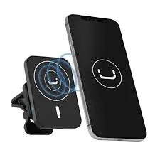 Soporte Magnético para Celular con Carga Inalambrica para Rejilla de Auto Unno Tekno