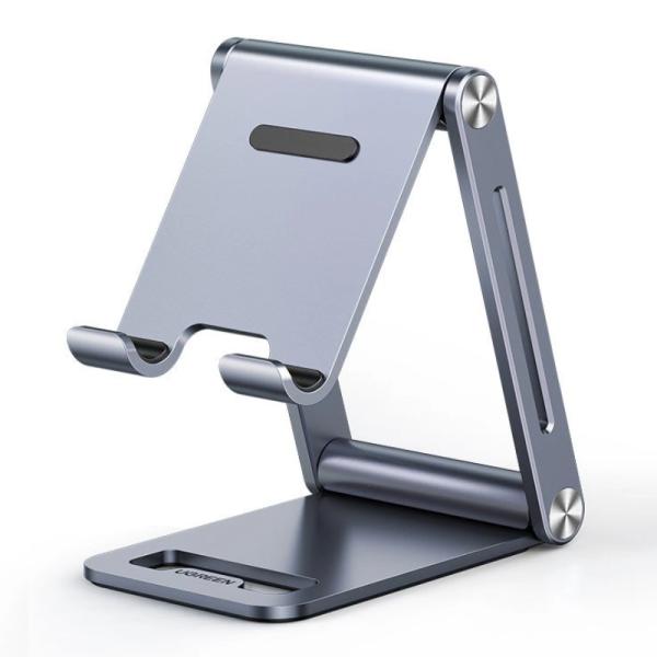 SOPORTE PARA CELULAR UGREEN LP263 COMPATIBILIDAD 4,7 PULG-7,9 PULG 80708 PLATEADO