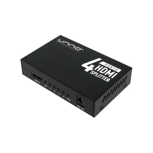 Splitter HDMI 4K 4 Puertos Unno Tekno